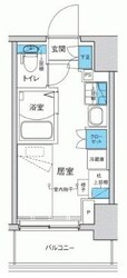 キャンパスヴィレッジ溝の口の物件間取画像